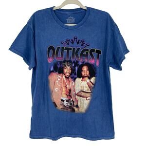 Official Merch Outkast T-Shirt Blue Size Large NWOT